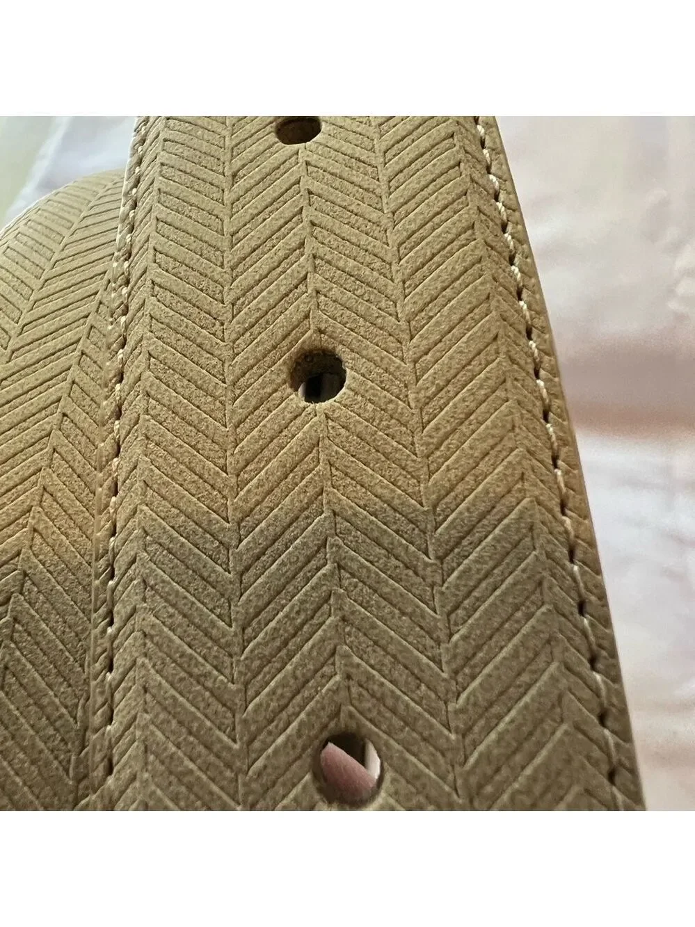 Alfani Belt Size Large 38-40 NWT BEIGE
